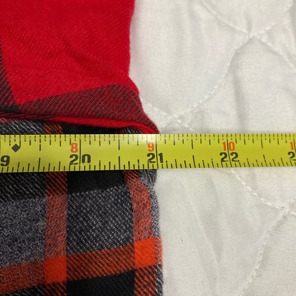 NWOT * Womans Red Plaid Flannel - Picture 8 of 12